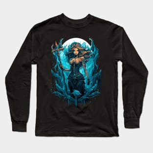 The Mermaid Queen Long Sleeve T-Shirt